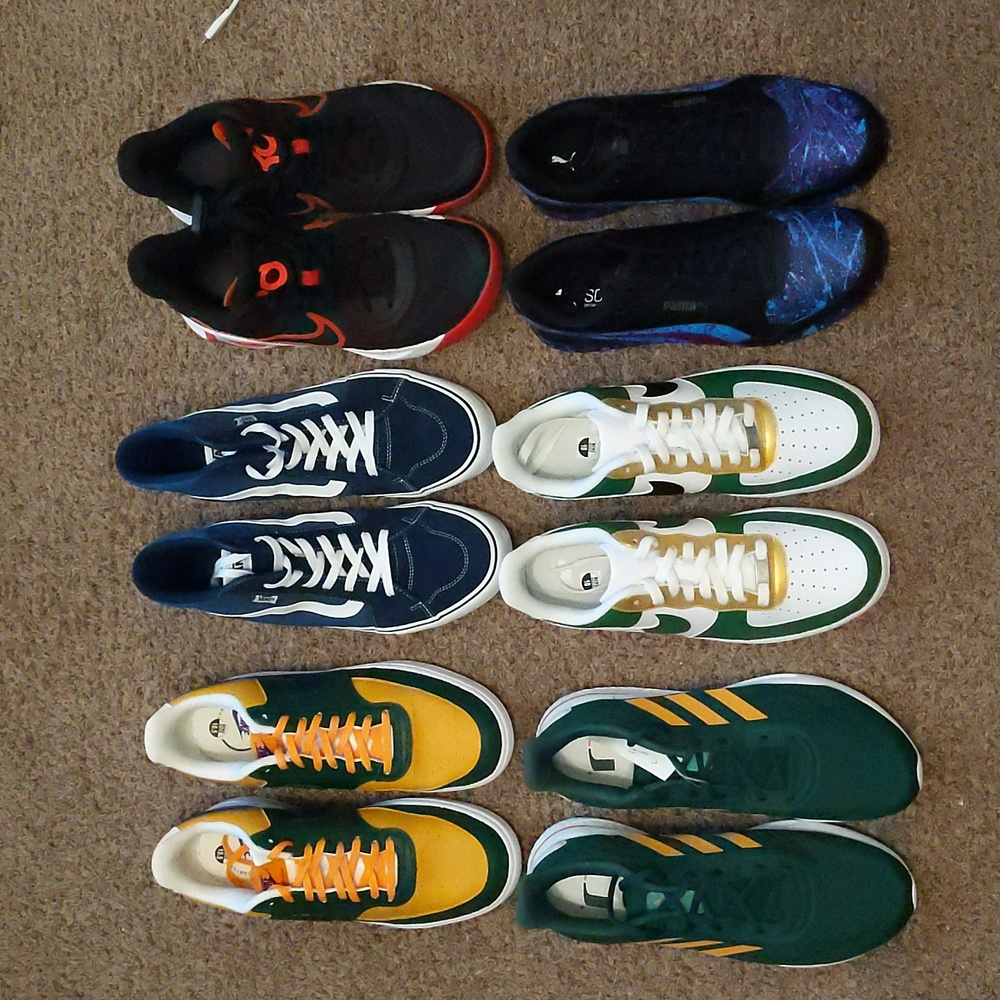 NIKE, ADIDAS, PUMA, VANS, CUSTOM SHOES